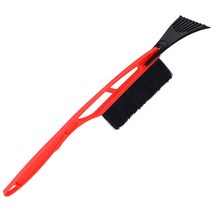 SIMPLE COLOR 차량용 성에제거기 빗자루 세트_레드색상, 1개