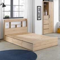 데코라인 타오 수납침대 슈퍼싱글 프레임 수납헤드, 단품