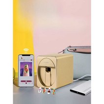 자동 네일아트 기계 프린트 가정용 3D 웨어러블 손톱, 레드 H1 애플 레드 스탠다드 세트
