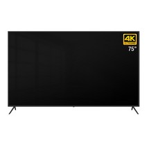 TiBi 75인치 UHD LEDTV / H751-UHD-A 케이티에이코리아, 벽걸이 방문설치 (상하좌우 브라켓)