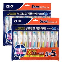 크리오 센스인터덴탈 크로스식모 항균초극세모 10입 x 2팩, 10개입, 2개