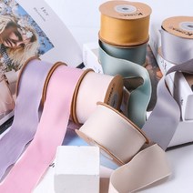 호이 워단리본 리본공예diy 포장리본 꽃집리본 포장끈 에일린리본, 4cm, 1마 90cm, 03라이트핑크