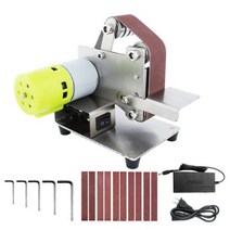 미니 벨트 샌더 전기 그라인더 연마 그라인딩 머신 7 가변 속도 10 샌딩 목재, CHINA, US Plug