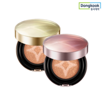 센텔리안24 센텔리안24 마데카 글로우 베일 커버쿠션 13g (SPF50+) X 2개, free, 23호 핑크+23호 골드