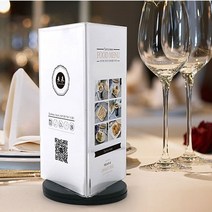 3단 회전 아크릴 게시판 안내판 메뉴꽂이 안내판 _ 7501209EA, $ 본상품선택