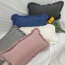 예쁨마켓 작은베개커버 순면 광목 피그먼트 침구베개커버, 아이보리