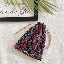 [미스블혹] 핸드메이드 복조리 끈파우치 12종 천 미니 파우치