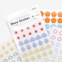 Deco sticker ver.5 weather02 디자인문구/데코아이템/스티커/데코스티커