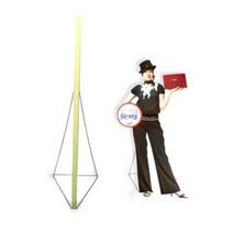 등신대 거치대 140cm 실물등신대 매장 홍보용게시대