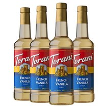 Torani 시럽 프렌치 바닐라 25.4oz 4 팩 334045, Hazelnut_12.7 Fl Oz (Pack of 1