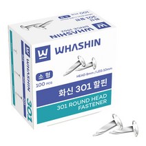 위니즈 302 할핀 10mm 소형 100개입, 3팩