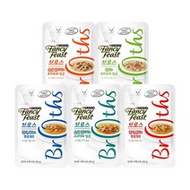 퓨리나 팬시피스트 로얄브로스 파우치40g, 1개, 참치+새우+흰살생선