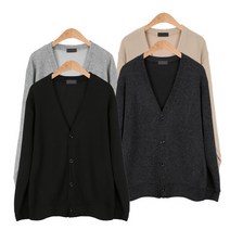MINIMAL 데일리웨어 소프트 V넥 남성용 가디건 커플가디건 오버핏가디건 남자가디건 남자앙고라가디건 남자오버핏가디건 남자롱가디건 댄디 빅사이즈가디건 루즈핏가디건 미니멀룩