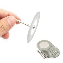 다이아몬드날 50mm 연결대2개 톱날10개세트 돌 대리석 다용도 절단 조각기