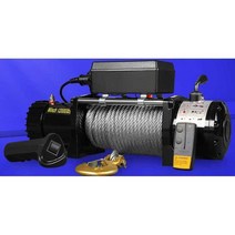 12v 24v 전기 윈치 크레인 호이스트 인양기, 12V3000lbs 라인 제어