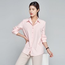 윈디윈디 여자 찰랑 링클프리 데일리 오피스룩 베이직 긴팔 셔츠 D08I7_wl3064
