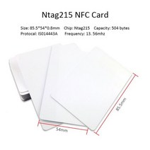 10pcs NFC Ntag215 동전 태그 키 13 56MHz 215 범용 레이블 RFID 토대형 순찰 초경량 전화, NFC-Card