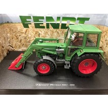 다이캐스트 중장비 UH 1:32 스케일 Fendt 파머 108LS-4WD 트랙터 합금 지게차 농업 모델 5251 컬렉션 장식, 01 A