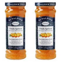 샹달프 디럭스 스프레드 씩 애프리콧, 살구(Thick Apricot), 2개