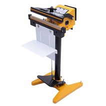 수직형 밴드실러 풋 발판 콘베어 파우츠 포장기계, 350mm 단일 가열 수직형 밴드실러