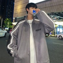 HA가을스웨이드자켓하프루즈핏코
