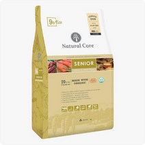 네츄럴코어 에코9 시니어 연어 노령견 사료, 1kg, 3개
