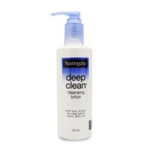 순하고 부드러운 메이크업 클렌징 로션 립아이리무버 얼굴클렌징 CLEANSER, 1개, 뉴트로지나 딥클린 클렌징로션200ml