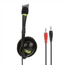 헤드폰 PC 멀티 키 컨트롤용 HD 마이크 포함 USB 헤드셋 콜센터 유선 노트북 컴퓨터용 3.5mm, [02] 3.5MM, 02 3.5MM