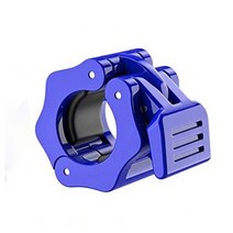 락조 2550mm 바벨 칼라 조임쇠 클립 덤벨 버클 클램프 역도 바 체육관 덤벨 피트니스, 1pc 블루, 25mm