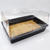 청춘화원 모종트레이 파종 미니온실 육묘트레이 모종키우기 모종판 모판 삽목상자 YM02, YM02 모종트레이(화분미포함)