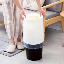 인테리어 휴지통 사무실 책상 거실 주방 분리수거함, 그레이, 그레이