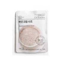 올가 식사대용 라쿠치나 버섯 크림 수프 (160g) 아침 야식 환자식 부모님식사 혼밥 간단요리 다이어트, 7개