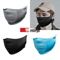필모리스 라이더 메쉬 아쿠아 마스크, 블랙