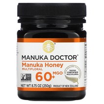 마누카 닥터 마누카 꿀 MGO 60+ 250g(8.75oz), 60+MGO, 8.75온스