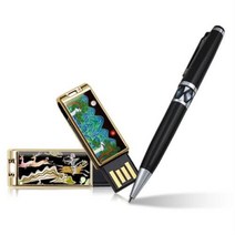 아트박스/이츠 USB 이츠 로트 자개USB+자개볼펜 2종 SET 4GB, 사군자(매)