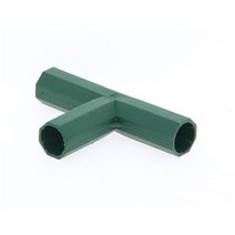 비닐하우스설치 시공 조립식 텃밭 미니 온실 식물하우스PVC 피팅 안정적인 5 가지 유형 지지 10 개 16MM, 04 D 10PCS