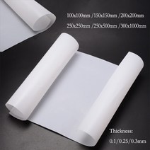 미니창문형에어컨 백색 PTFE 필름 고강도 압축 성형 압출 두께 1 개, 8.0.25mm - 205x295mm 1pcs