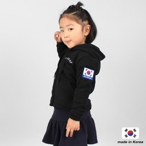 아동 자수 공군 로카프후리스 후드집업 유아용 아기 키즈 점퍼