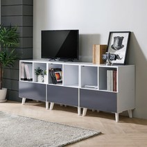 이노센트 디아 1800 높은 오픈수납거실장 i101663, 화이트