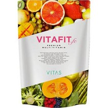 VITAS(바이타스) VITA FIT.fe 비타핏 철 엽산 포도 씨앗 추출물 여성을 위한 멀티 비타민 90알 11종류의, one option, one option