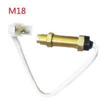 자동차속도계 UHD 헤드업디스플레이 호환 2393952mm 포인터 타코미터 6000 RPM 게이지 자동차 모터 보트 요, 12 M18 sensor