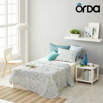 오르다 NEW 팜트리 시어서커 홑이불 S