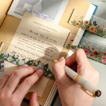 [모비딕컴퍼니] 제도용쇠자 강철자 문구용삼각자 학습준비물 스틸방안자 커팅눈금자 phiao, 잇★ 빈티지 꽃 자 학용품 필기도구 눈금자 문구, 잇★ 흰장미