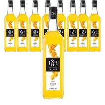 동서 식품 1883 망고시럽 1000ml 스무디 칵테일 홈카페 에이드, 9개