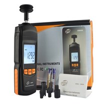 스피드건 타코메타 속도 측정기 디지털 접촉 회전 선형 모터 주파수 0.519999rpm lcd 계 고무 팁 데이터 홀드