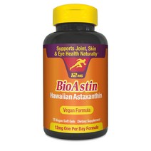바이오스틴 하와이안 아스타크산틴 12mg 비건 소프트젤, 75개입, 1개