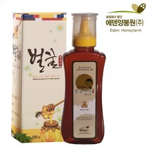[에덴양봉원] 천연 횡성 벌꿀 대추 튜브꿀 500g 1kg (국내산) 가정용꿀, 선물용 아웃박스 포장