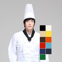 스피드가운 -목스카프-11color / 넥타이 공단 목스카프 타이 보타이 서빙 위생 유니폼 식당 레스토랑 카페 바리스타 카페 커피숍 커피 호텔 호텔리어 상조회사 상조유니폼, 백색