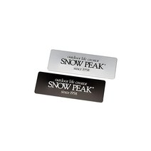 [2022 설봉제 봄] 스노우 피크 메탈 로고 스티커 세트 LETTER FES-158 캠프 소품 snow peak