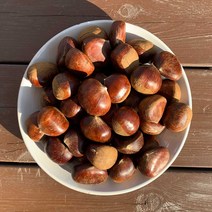 햇 밤 알밤 공주밤 약단밤 생율밤 1kg, [칼집없는]공주밤 1kg - 삶건나 쪄먹는 밤